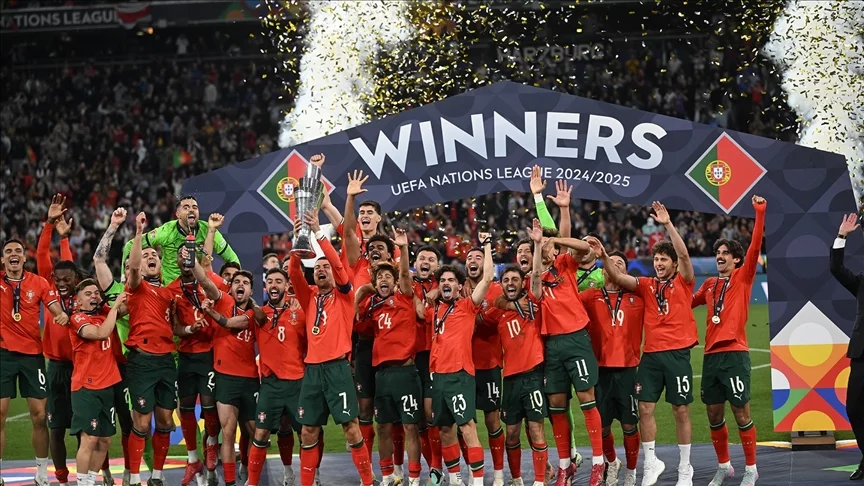 UEFA Uluslar Ligi'nde şampiyon Portekiz