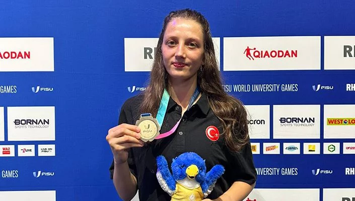 Şevval Çakal 2025 FISU Üniversite Yaz Oyunları’nda şampiyon oldu