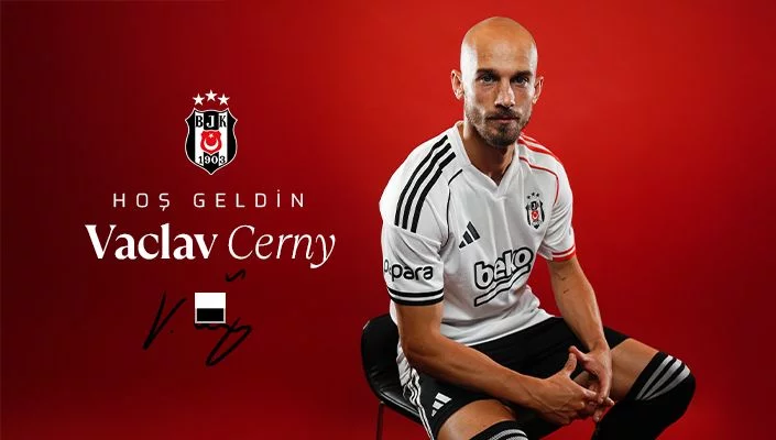 Vaclav Cerny, Beşiktaş'ta 81 numaralı formayı giyecek