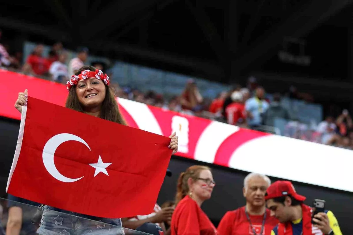 Türkiye - ABD maçından görüntüler