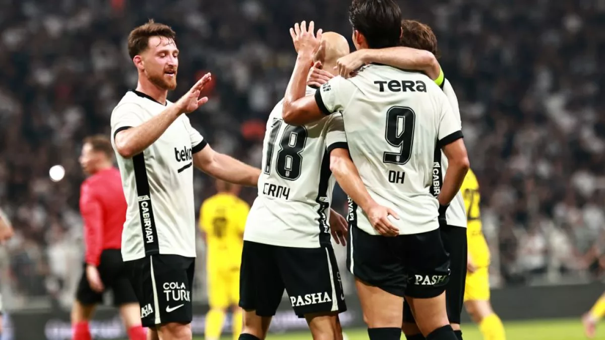 Beşiktaş, Hradec Kralove'yi  1-0 mağlup etti! Play-off bileti geldi