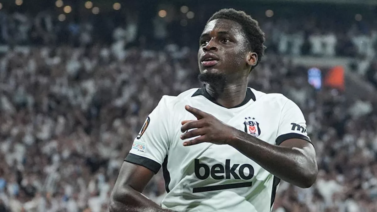 Ernest Poku, Beşiktaş'ta ilk kez ilk 11'de