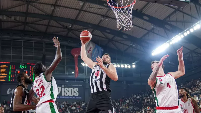 Beşiktaş GAİN, Karşıyaka'yı mağlup etti