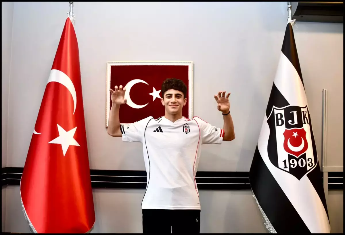 Beşiktaş’tan altyapıya genç yıldız hamlesi