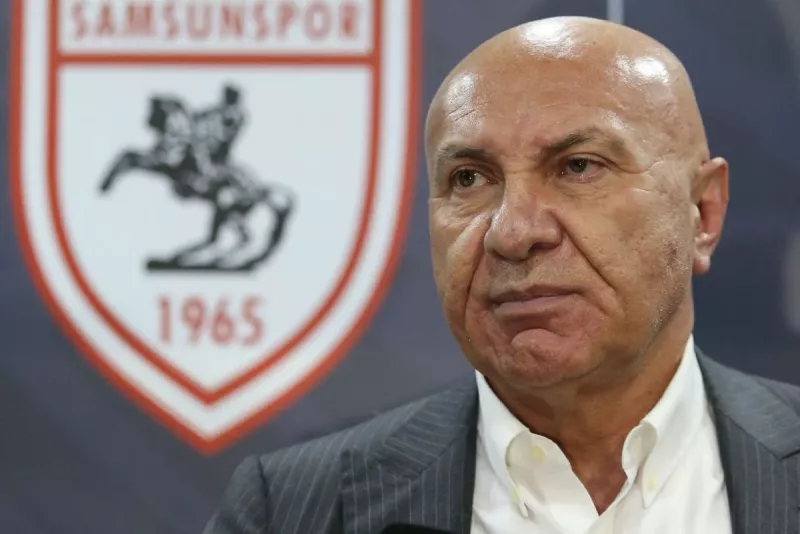 Samsunspor Başkanı Yüksel Yıldırım'dan ortamı geren açıklama: Neredeyse eze eze...