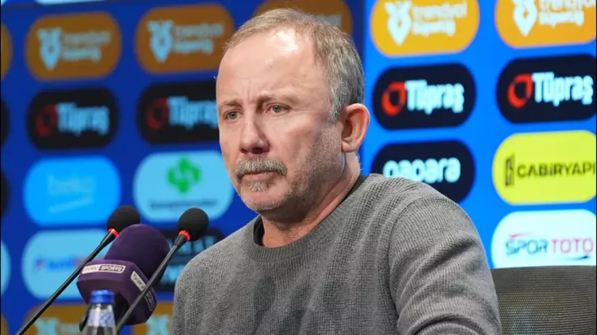 Sergen Yalçın’dan derbi sonrası hakem tepkisi: “Bu maç hakemlik adına büyük skandal”