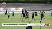 Beşiktaş'ta Slovakya kampı başladı! İlk antrenman tamamlandı