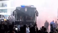 Beşiktaş, Ankara'da şampiyon gibi karşılandı