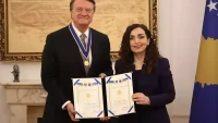 Hasan Arat, Kosova Cumhurbaşkanlığı Onur Nişanı aldı