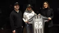 Panama Büyükelçisi Karina Arias Fonseca yine tribünde