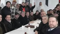 Serdal Adalı Beşiktaşlı taraftarlarla bir araya geldi