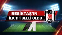 SON DAKİKA! Beşiktaş'ın Göztepe maçı 11'i belli oldu