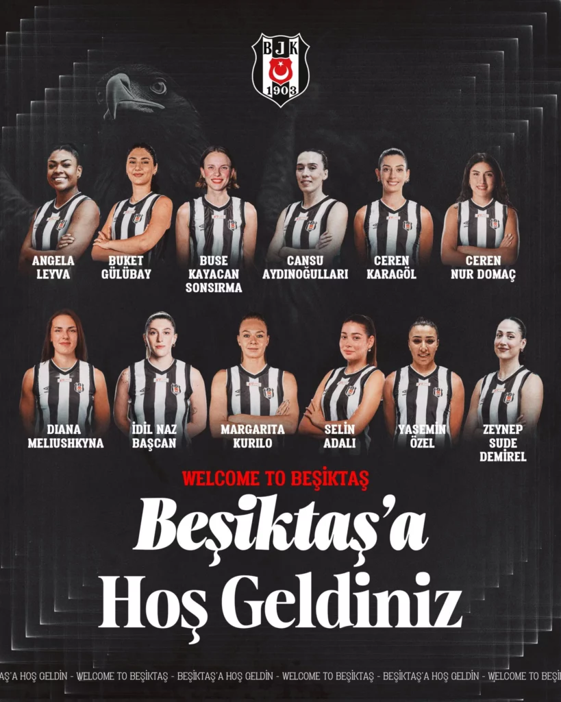 Beşiktaş 12 ismin transferini birden duyurdu - Beşiktaş Transfer Haberleri