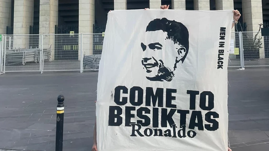 Come to Beşiktaş çılgınlığı -Ronaldo Beşiktaş haberleri