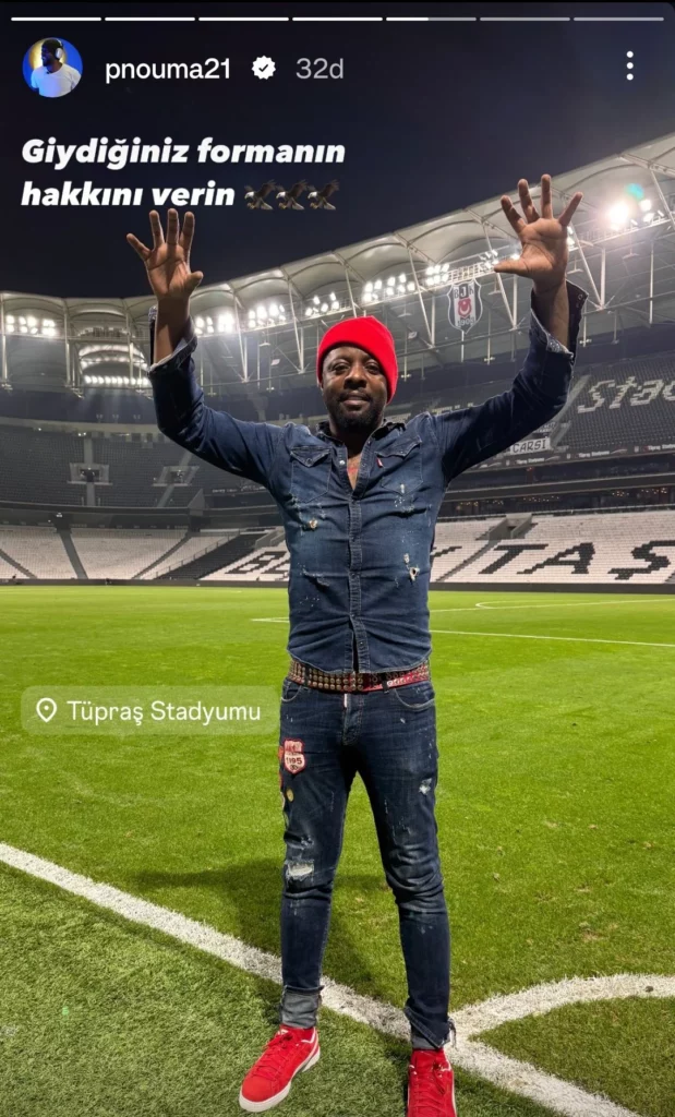 Pascal Nouma'dan Beşiktaşlı futbolculara sitem