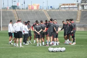 A Milliler, Meksika maçı hazırlıklarına başladı