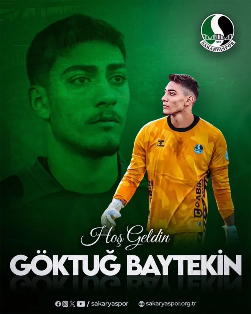 Göktuğ Baytekin, Sakaryaspor'a transfer oldu - Beşiktaş Transfer Haberleri
