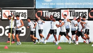 Beşiktaş, ST Patrick’s Athletic maçı hazırlıklarına başladı
