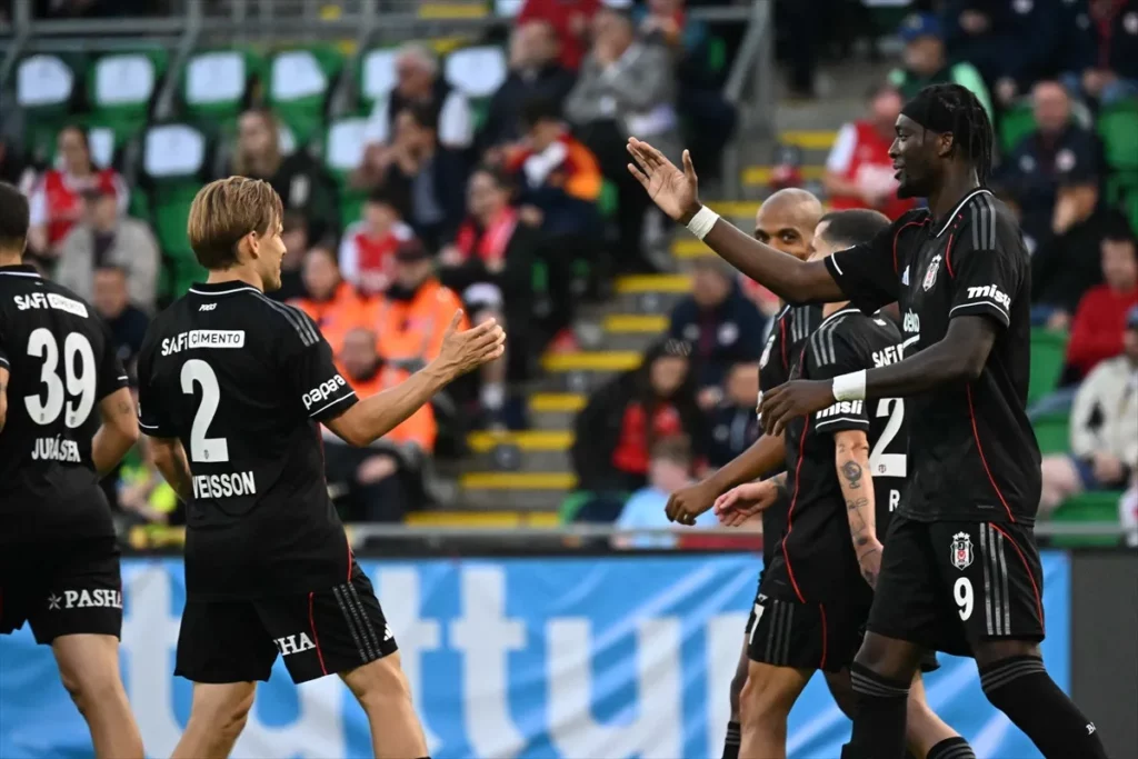 Beşiktaş, İrlanda takımlarına karşı ilk galibiyetini aldı