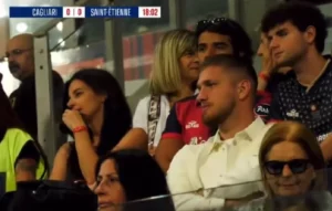 Semih Kılıçsoy, Cagliari maçını takip etti