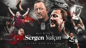 RESMİ! Sergen Yalçın Beşiktaş’ta