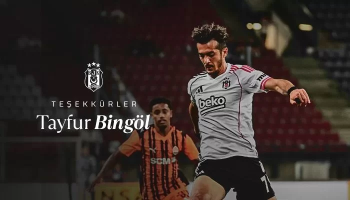 Beşiktaş'tan Tayfur Bingöl açıklaması Beşiktaş’tan Tayfur Bingöl açıklaması