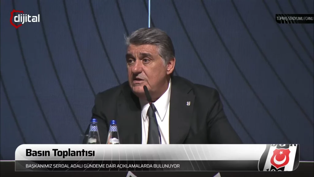 Serdal Adalı canlı yayında açıklamalarda bulunacak Serdal Adalı, Serkan Reçber'i duyurdu - Beşiktaş Haberleri