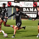 Beşiktaş’ta Samsunspor maçı hazırlıkları sürüyor