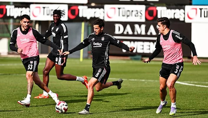 Beşiktaş’ta Samsunspor maçı hazırlıkları sürüyor